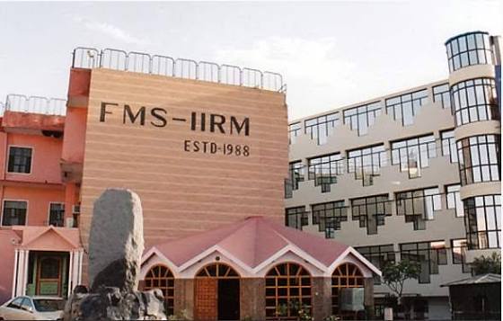 (FMS-IRM) Institute of Rural Management